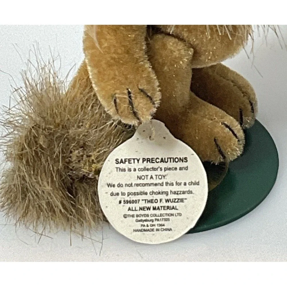 Boyd's Bears Mini Lion Theo F. Wuzzie Plush 3